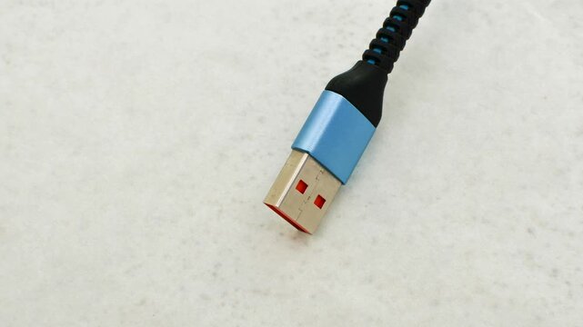 USB Cable for Smartphone, Charger, and Data Cable: High-quality cable ready to keep your smartphone charged and efficiently connected.