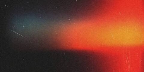 vibrant cosmic nebula gradient with dramatic red and black space background © Nasrin