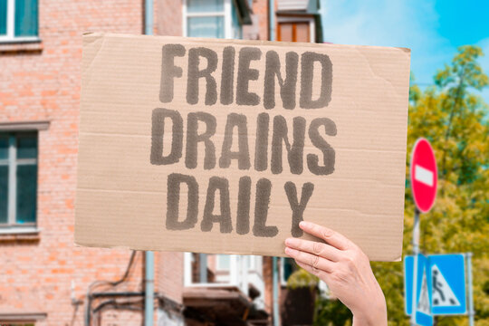 "Friend Drains Daily" Certain companions leave you depleted after every single interaction. FRIENDSHIP. DEPLETED. INTERACTION. COMPANION. ENERGY.