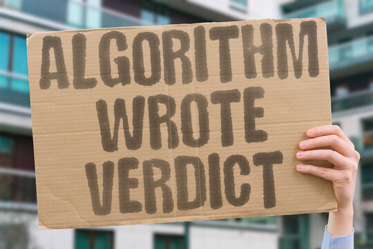 "Algorithm Wrote Verdict" Automated systems now determine courtroom outcomes without human review. ALGORITHM. VERDICT. AUTOMATED. COURTROOM. BIAS.
