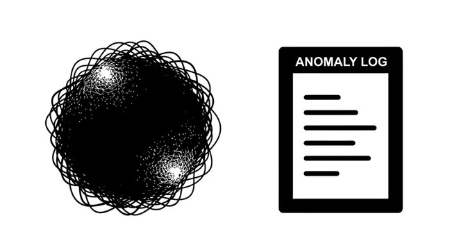 Anomaly Log Data Analysis - Abstract Representation of Irregular Patterns