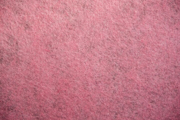 Fototapeta premium Pink Felt Fabric Texture Background Soft Wool Surface Abstract Textile Backdrop Close Up
