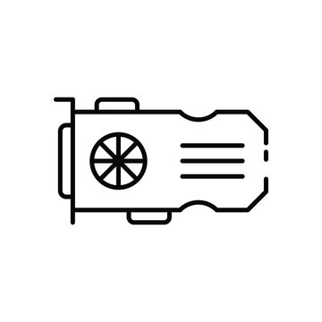 Gpu Mining vector icon