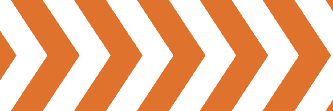 Chevron arrow pattern, gradient color design from yellow to red representing direction movement energy and modern graphic style.