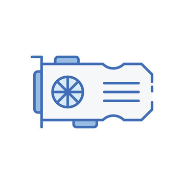 Gpu Mining vector icon