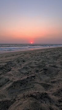 Sunset on Mermejita beach, Mazunte, Mexico Time Lapse