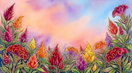 Obraz premium Forest Animals Wildlife Nature Watercolor Clipart Set on Transparent Background