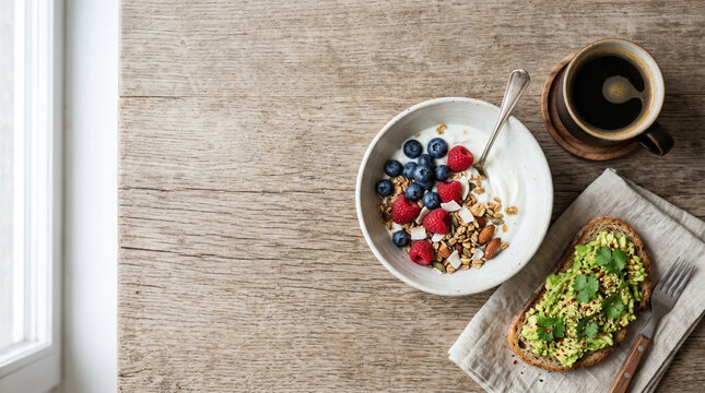 Fr&uuml;hst&uuml;ck am Morgen