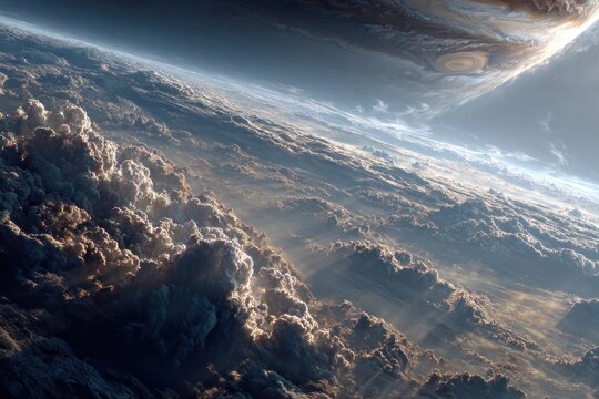 Hot Jupiter Atmosphere Storms Dramatic Alien Gas Gian