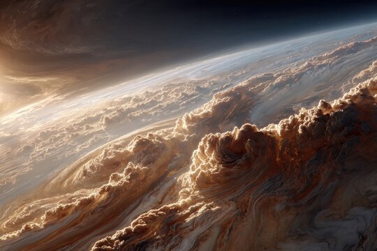 Hot Jupiter Atmosphere Storms Dramatic Alien Gas Gian