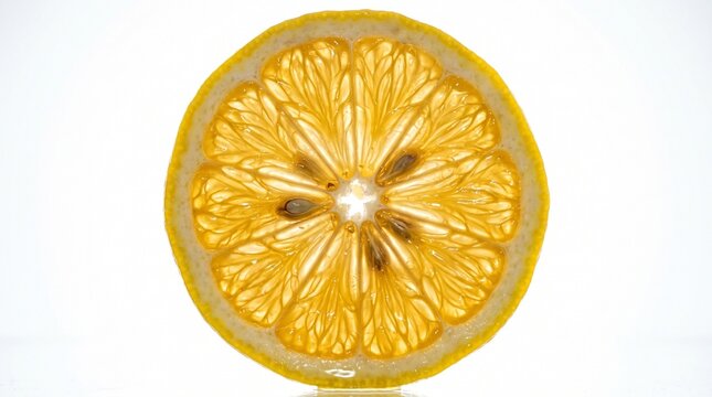 Lemon Citrus Fruit Slice Yellow