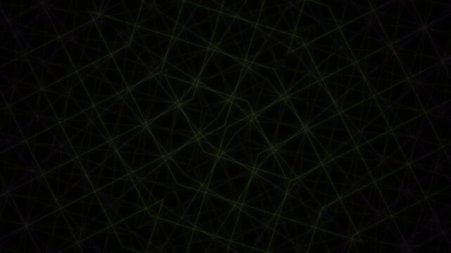 Black background with grid lines.