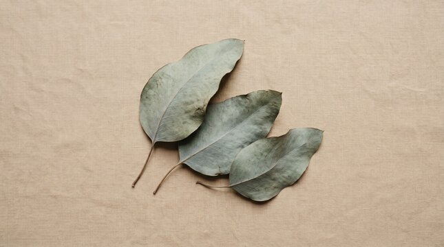 Eucalyptus Leaves Dried Leaves Nature Organic Minimalism