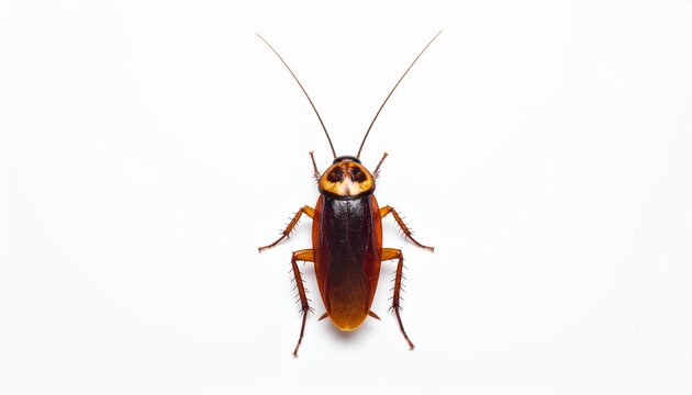  super macro of a cockroach, looks very detailed and clear from every part of its body