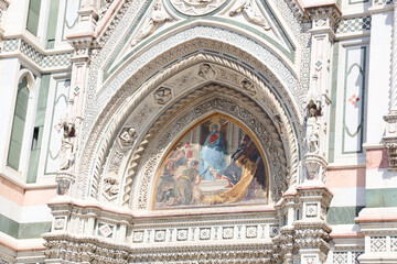 Obraz premium Cathedral of Santa Maria Del Fiore Detail