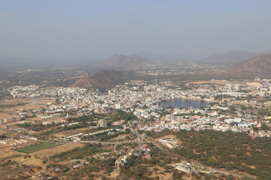 Pushkar Lake view 