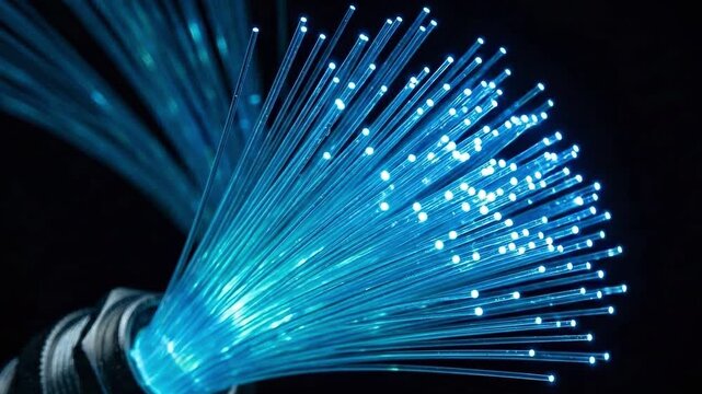 Glowing green digital data streams across futuristic circuit board pathways with numeric sequences
