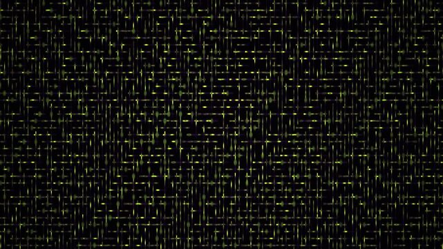 Dark textured fabric with gold threads.