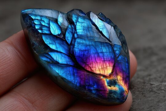 Labradorite Spectrolite Full Color Play Iridescent Dr
