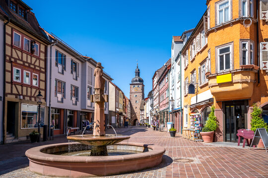 Altstadt, Buchen im Odenwald, Baden W&uuml;rttemberg, Deutschland 