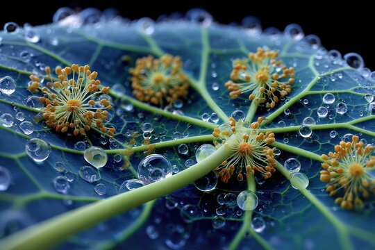 Lotus Leaf Superhydrophobic Surface Sem Water Repelle