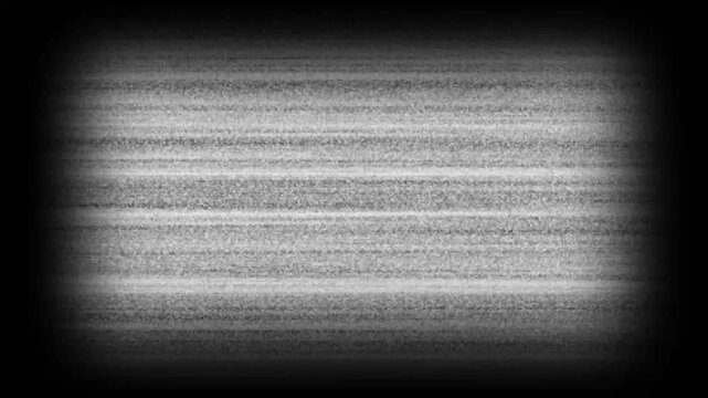 Analog tv static noise overlay with vintage vignette effect for retro media and glitch aesthetic projects