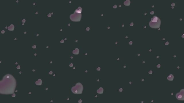 Anthracite 293133 Hex Code - Hearts fly and twinkle. Templates for creating ads. Sale for Valentine's Day holiday seamless loop animation abstract gradient background particles motion graphics