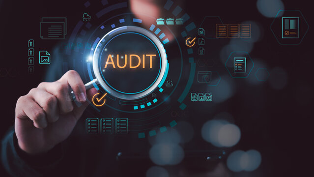 Quality inspector operates digital verification system for compliance control, audit tracking, data validation, process monitoring, risk assessment, workflow accuracy, and secure quality management.