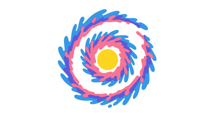 Abstract Swirl Galaxy Sun © Ahmed