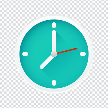 Clock Time Hour Minute Watch Schedule Deadline Alarm Design