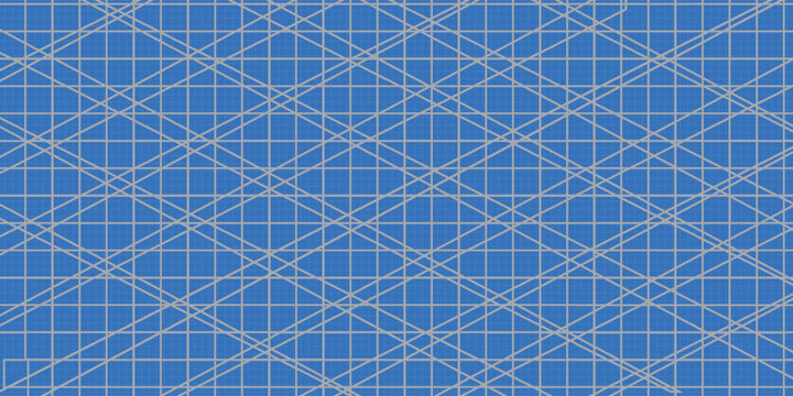 Blueprint graph paper background. Line grid pattern.