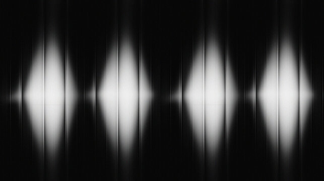 Thin, densely arranged vertical lines with a Linear Blur effect. The combination of deep black and bright white areas creates a dramatic lighting effect, as if light is penetrating a narrow gap or ref