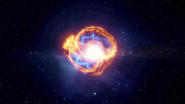 Cosmic Energy Explosion in Deep Outer Space