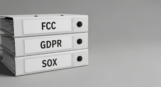 Regulatory Compliance Binders for FCC, GDPR, and SOX