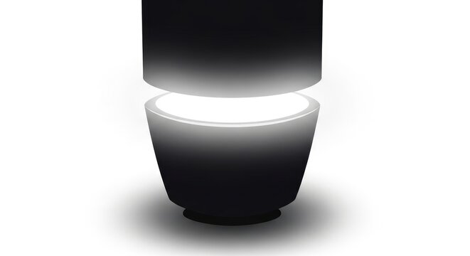 Modern smart speaker device.