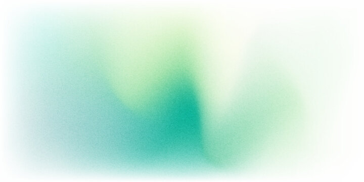Blue turquoise teal lime green yellow white abstract background. Light bright neon electric metal. Rough grain noise. Gradient ombre color. Spot stain oval circle. Liquid water explosion splash.