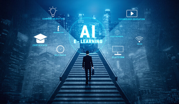 The role of AI in E-Learning for personalized online education. An adaptive learning platform with self paced courses and technology education. Motif