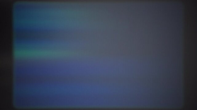 Light leak kit with cold blue white gradient, CRT-style texture and analog distortion, abstract overlay