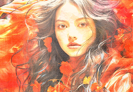 Canvas Artistic Photo Effect