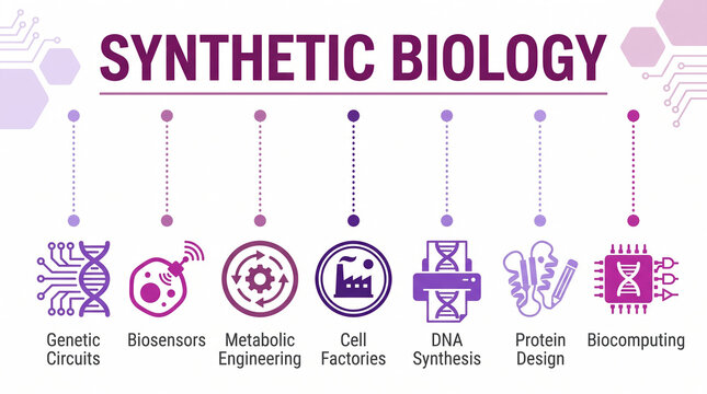 Regenerative medicine infographic with medical icons, stem cells and tissue engineering diagram, biotechnology and gene repair concept