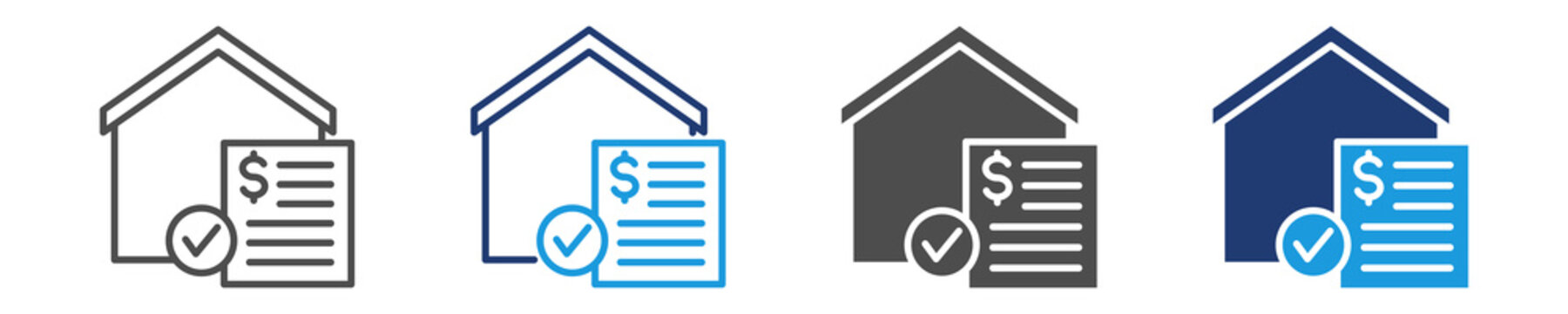 collateral icon set multiple style