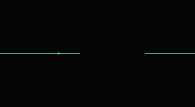 Heartbeat ekg pulse monitor line animation for medical health animation