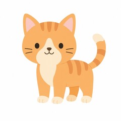 Obraz premium 서있는 고양이