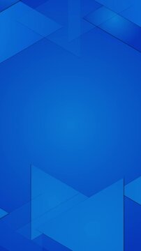 Modern blue polygon layout sharp triangle layers, smooth gradients, clean open space. business videos, corporate presentations, technology promos, website headers, app screens, and abstract overlays.