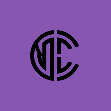 Monogram Logo Design Featuring Intertwined Letters N, D, and C.