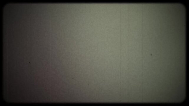 Retro style film frame with grain texture effects