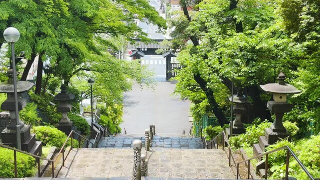 池上本門寺　此経難持坂