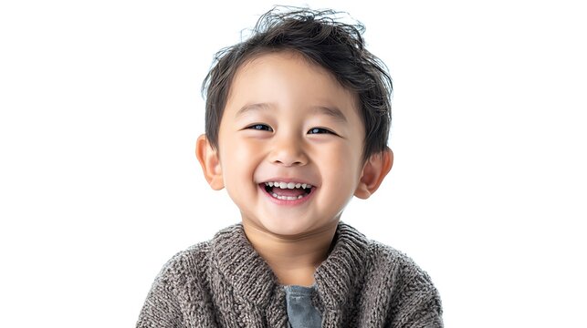 Portrait of a Smiling Young Boy / 微笑む少年の肖像