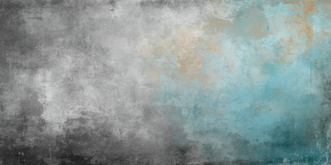 Obraz premium Dark abstract grunge background texture featuring a stormy sky with black smoke and white mist swirling through a moody blue night