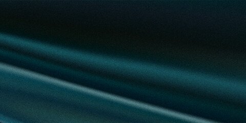 Black dark teal jade emerald sea aventurine green abstract background. Silk satin fabric. Glitter shimmer. Color gradient. Line stripe wave shadow. Drapery curtain. Luxury elegant subtle. Blank design © ahmad